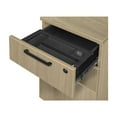 thumbnail image 4 of Regency Legacy 66 x 77 in. L Desk with Single Pedestal Drawer Unit- Noble Oak, 4 of 10