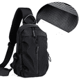thumbnail image 3 of Mochila bandolera para hombres y mujeres, para senderismo, caminar, ciclismo, viajes, ciclismo, 3 of 5