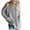 Gray, variant on Lindreshi Long Sleeve Shirts for Women Clearance Fashion Sexy Women's Casual Long Sleeve Solid Ladies Knitted Sweater Tops