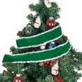 thumbnail image 5 of Spencer 2 Rolls Christmas Holiday Ribbon for Christmas Tree Decor, Gift Wrapping, Wreaths Bow, DIY Crafts, Green, 2.5" x 4 Yards, 5 of 9