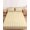 Lemon Yellow, Buttercup, Primrose, White, variant on Cal.King Size Fitted Sheet Set - Yellow Stripes 3 Piece Bedding Sets 16" Deep Pocket Fitted Sheet with 2 Pillowcases, Modern Vertical Striped Geometric Simple Brushed Microfiber Hotel Bed Sheets