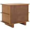 thumbnail image 5 of Safavieh Rodney Bohemian Rubberwood and Plywood Night Stands, Walnut, 5 of 6