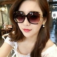 thumbnail image 6 of Retro Oversized Square Sunglasses Fashion Gradient Shades Big Frame Sunglasses for Women, 6 of 6