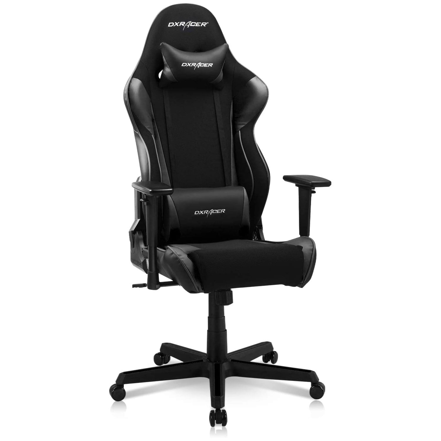 Dxracer Ergonomic High Back Gaming Chair Rocker Black Walmart Com Walmart Com