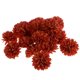 thumbnail image 3 of SIMULACIÓN ARTIFICIAL HIDRANGEA 20 CABEZAS FLORAL DECORACIÓN DE BODAS naranja, 3 of 9