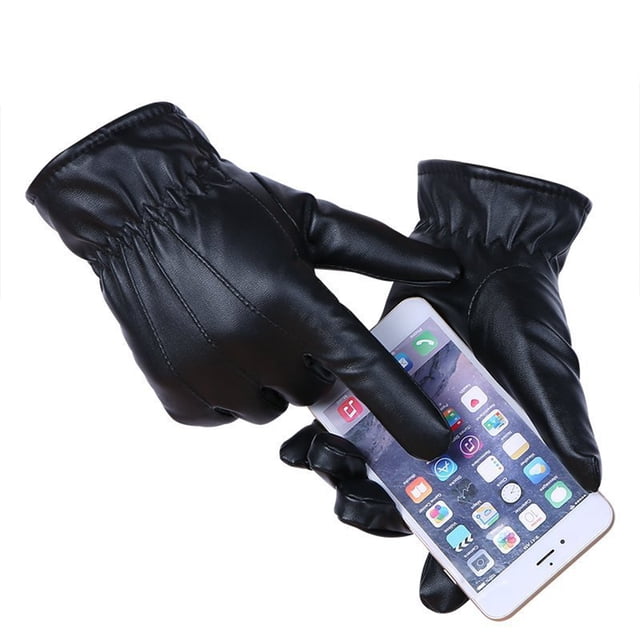 Guantes cálidos para clima frío y con pantalla táctil para hombre