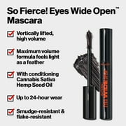 Revlon So Fierce! Eyes Wide Open, Extreme Volume Longwear Mascara, 24hr Wear, 102 Black, 0.24 fl oz.