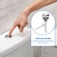 thumbnail image 2 of Toddmomy Toilet Tank Replacement Round Silver 1Pack for Home Use, 2 of 8