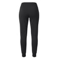 thumbnail image 7 of Womens High Waist Yoga Leggings with Zipper Side Pockets Drawstring Seam Slimming Stretchy Workout Gym Pants (2XL, Black), 7 of 7