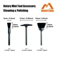 thumbnail image 3 of Juego de cepillos Merryland Bristle Brush Mini Nylon para Dremel, paquete de 72, 3 of 5