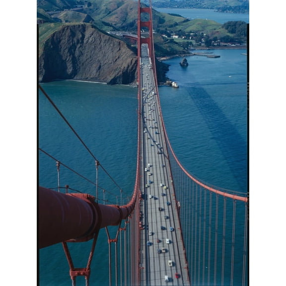 Golden Gate Bridge Canvas Wall Art (20" x 30")
