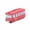 03_Cartoon Bus Canvas Pencil Pouch Red, variant on Under $1 Pencil Case, Bus Shaped Creative Korean Cartoon Canvas Pen Pouch, Large Capacity Stationery Bag for Young Learners by PALIFEUR