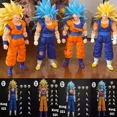 thumbnail image 3 of Figura de acción original de Dragon Ball Z Kong Studio Beast Deities Son Goku Ssj3 Vegeta Super Saiyan, modelo de colección de juguetes, regalo, 3 of 4