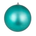 thumbnail image 1 of Vickerman 8" Teal Sequin Finish Ball Ornament., 1 of 3