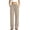 Beige, variant on Womens Wide Leg Pants Casual Flowy Crepe Trousers Free Relaxed Fit Work Business with Pockets