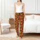 thumbnail image 4 of Fotbe Fall Leaves Pantalones de Pijama para Mujer, Pantalones de Dormir, Pantalones Pj con Cordón y Bolsillos-Small, 4 of 6