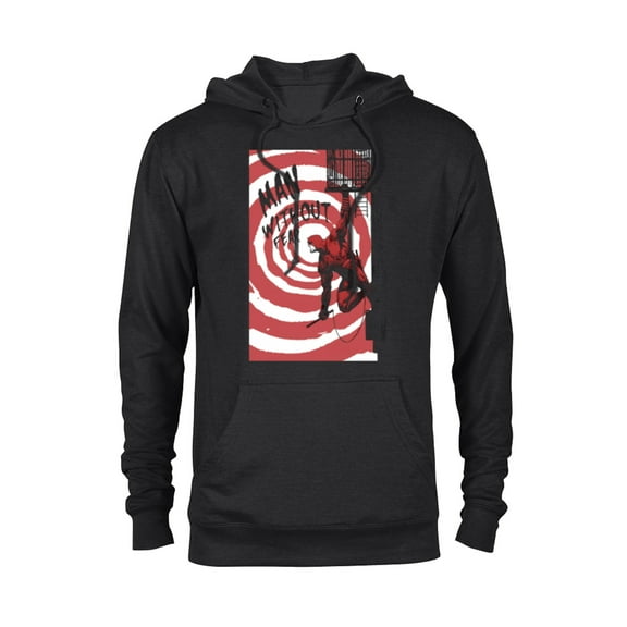 Marvel Daredevil Fire Escape Man Without Fear Variant Cover - Pullover Hoodie for Adults - Customized-Black