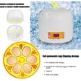 thumbnail image 4 of Incubadoras de huevos para incubar huevos, volteador automático de huevos, control de temperatura y humedad, vista clara de la incubadora de huevos, vela de huevos, incubadora de huevos de aves d, 4 of 5