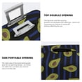 thumbnail image 5 of Kdxio Avocado Pattern Luggage Cover for Travel,Elastic and Durable,Fits 18-32 Inch,Anti-Scratch Suitcase Protector, 5 of 9