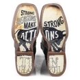 thumbnail image 2 of Men's Tin Haul No Bulls**T Bullhide Boots Handcrafted Black, 2 of 3