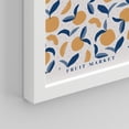 thumbnail image 5 of PixonSign Framed Wall Art Orange, Butterfies, Poppies Flower, Banana Fruit, Flower Market Posters, Set of 4 Floral Canvas Prints, Nature Preppy Room Botanical Wall Décor - 8"x10" White, 5 of 5