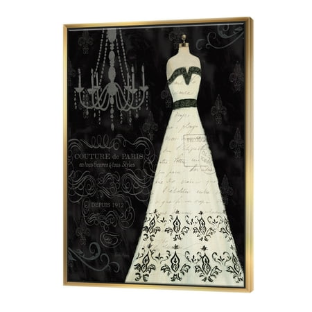 French Couture II - Fashion Framed Canvas | Walmart Canada