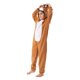 thumbnail image 4 of Pijama de una pieza de alce para niños de Navidad Actividades de centro comercial de Navidad Ambiente Ropa de juego de animales de reno, L JAMW Sencillez, 4 of 5