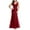 Red, variant on Long Ball Gowns for Women Sparkly Formal Chiffon Sequin Dress V Neck Prom Maxi Dress Bodycon Mermaid Evening Gowns