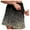 Gold, variant on Skirt Shorts for Women High Waist Floral Print Slim Yoga Sport Fashion Skirts with Pockets Silver,M