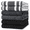 Black, variant on Simmore 18x28 Cotton Kitchen Towels 3-Pack, Soft Absorbent Dish Cloths for Washing Dishes Multipurpose Dish Towels Set for Kitchen with Hanging Loop, Khaki