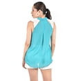 thumbnail image 3 of Blusa con detalle de encaje Roman Fashion /Juvenil, 8040 (Menta) celeste EG, 3 of 4