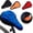 Blue, variant on Comfortable Bike Seat Cushion for Mountain & Road Bikes - Silicone Foam Pad