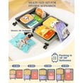 thumbnail image 6 of Gonex 10 Set Compression Packing Cubes for Travel Expandable Luggage Organizers Bags for Carry on Suitcases, 6 of 9
