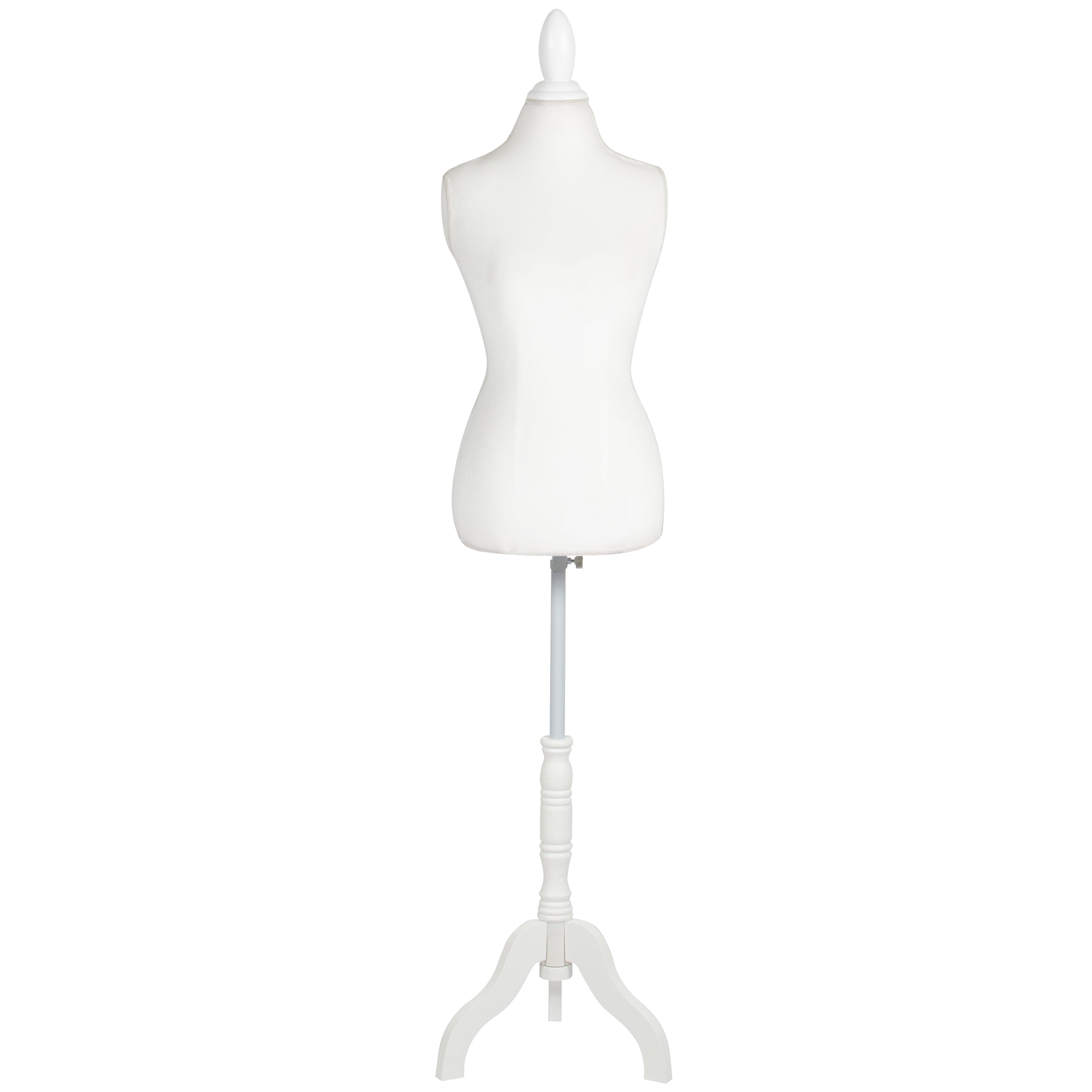 White Female Mannequin Torso Dress Form Display W Tripod Qty
