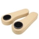 thumbnail image 2 of Reposabrazos Universal para asiento trasero de coche, 2 uds., con portavasos, reemplazo de cuero PU suave para Cushman, 2 of 8