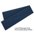 thumbnail image 5 of 3 Pack Breathable Egyptian Cotton Body Pillow Covers, 20" x 48", Navy Blue, 5 of 7