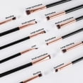thumbnail image 2 of Set de brochas para maquillaje de ojos ACMEBEAUTY de 12 piezas, sintéticas suaves, 2 of 7