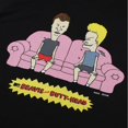 thumbnail image 3 of Beavis & Butthead - Camiseta Sofá para Hombre (Negro), 3 of 3