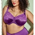 thumbnail image 4 of Elomi Cate Embroidered Full Cup Banded Underwire Bra (4030),36G,Dahlia, 4 of 6