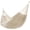 Natural, variant on Handwoven Mayan Hammock, 10.5 FT Soft Rope Double , Portable Outdoor Hammock with Carry Bag, 2 Straps & Carabiners for Patio Outside, 550 lbs Weight Capacity, Yellow