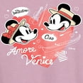 thumbnail image 3 of Disney - Mickey & Friends - Minnie & Mickey in Paris - Amore Venice - Bellissimo - Women's Racerback Tank Top, 3 of 5