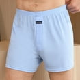 thumbnail image 4 of Phenas Men’s Underwear Boxer Soft Cotton Knit Mens Boxer Shorts Underwear Men Pack of 4, 4 of 6