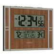 thumbnail image 2 of La Crosse Technology Atomic Digital Wall Clock with Indoor & Outdoor Temperature, BBB86088-INT, 2 of 4