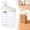 B, variant on Airtight Dry Food Storage Container with Pour Spout, Measuring Cup & Tracking Dial, Moisture Proof Rice Flour Oatmeal Grain Bucket for Pantry Storage