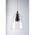 thumbnail image 3 of ET2 E24608-18BKCOF 8 in. Sven LED Single Pendant Ceiling Light, Black & Coffee, 3 of 5
