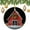 Pattern-3, variant on Red Barn with Snow Ornament Farmhouse Decor Gifts for Women Customized Round Ceramic Ornament Collectible Present Gift Xmas Tree Decoration Ornament Xmas Present