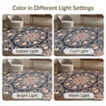 thumbnail image 7 of ODIKA 2'x3' Ultra-Soft Accent Mat, Scatter Vintage Pink Petal Toss Motif Featuring Decorative Entry None Washable, Bare feet friendly, Easy Care Indoor rug for Bedside, Footrest, 7 of 7