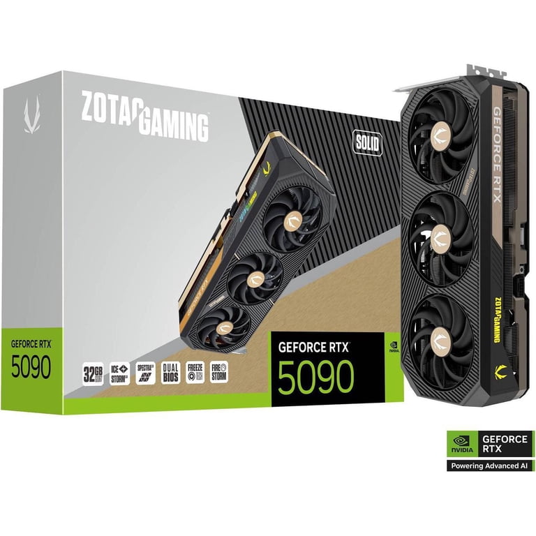 Zotac NVIDIA GeForce RTX 5090 Graphic Card, 32 GB GDDR7 - Walmart.com