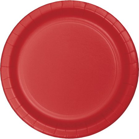 Classic Red Paper Plates, 24-Pack