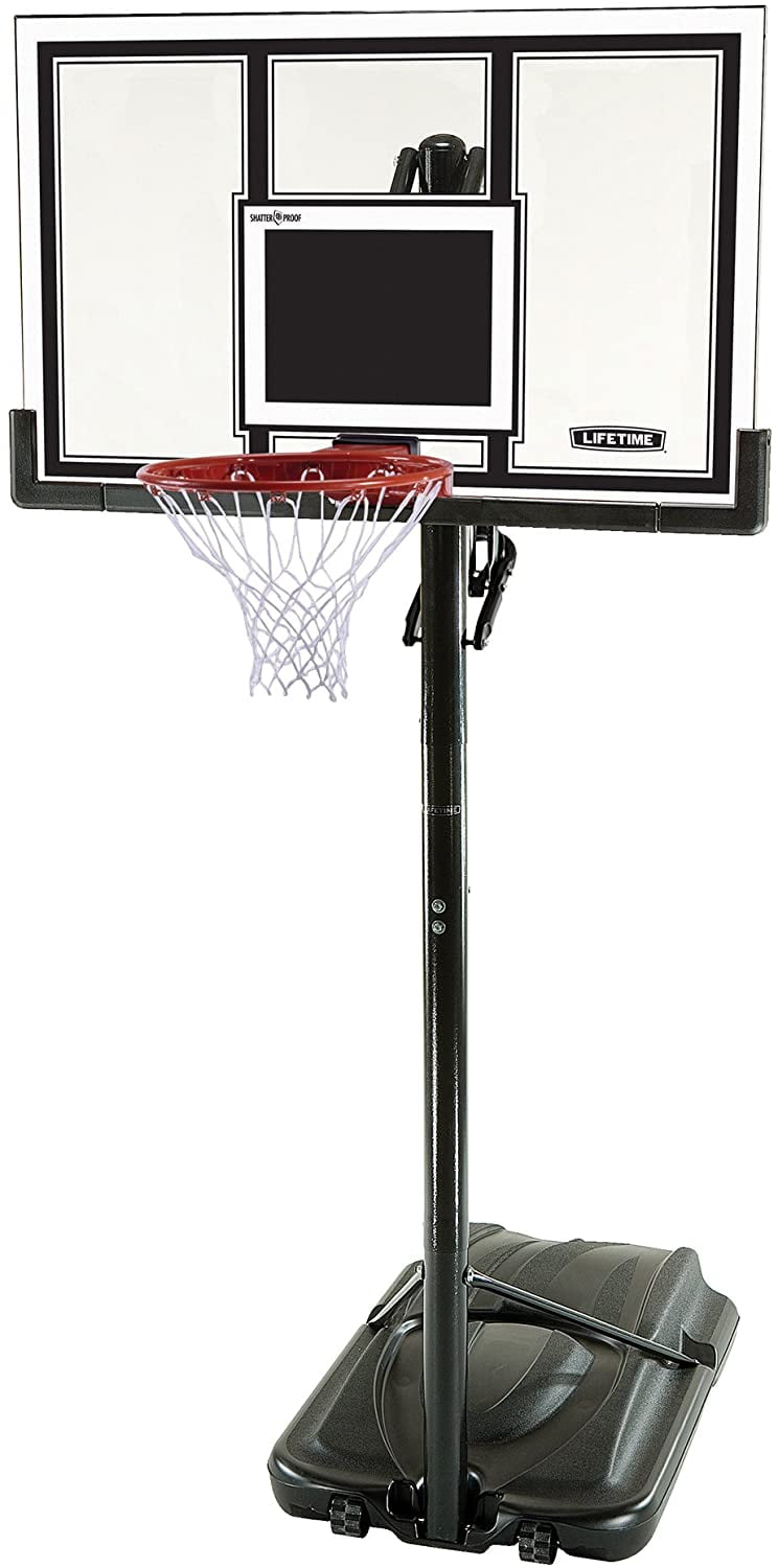 Lifetime Adjustable Basketball Hoop (54-Inch Polycarbonate) Portable